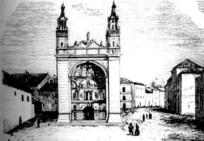 Palacio Episcopal. Logroño. Izquierda de La Redonda
